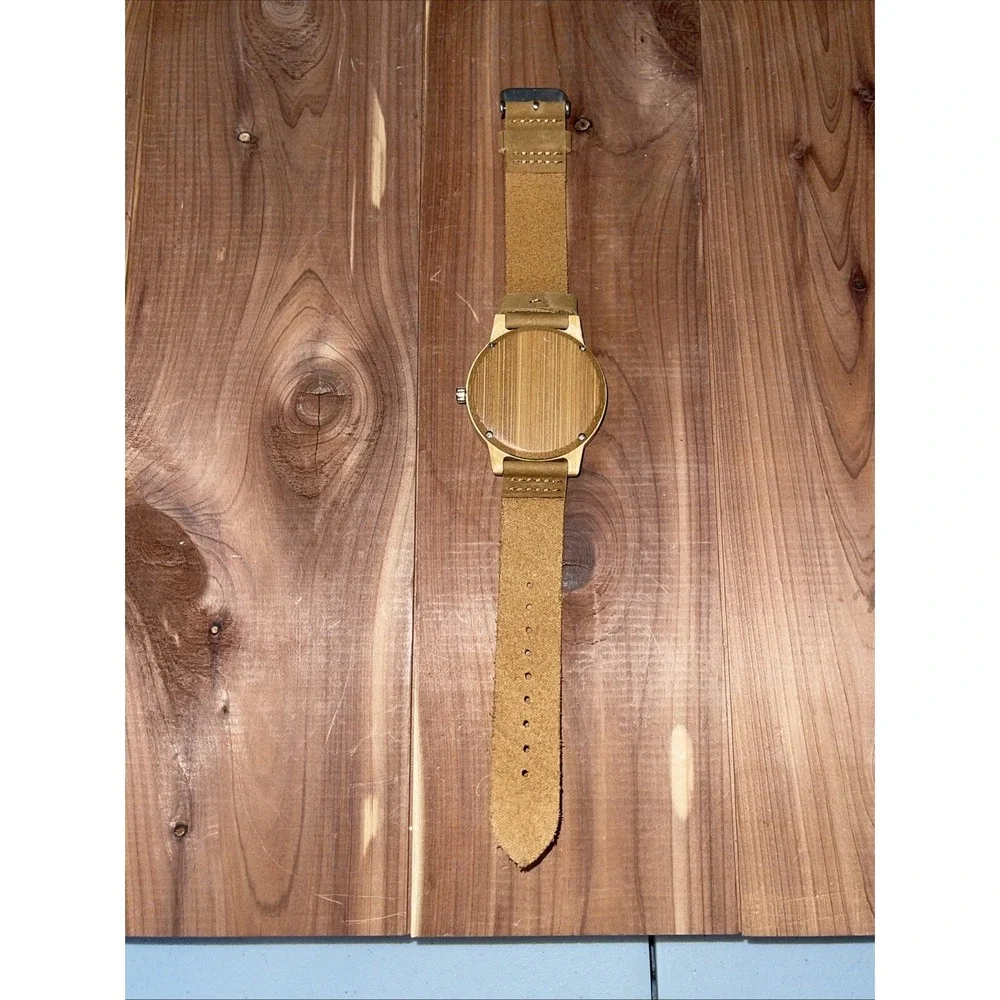 Wood Watch Unisex Wooden Watch -Needs Battery